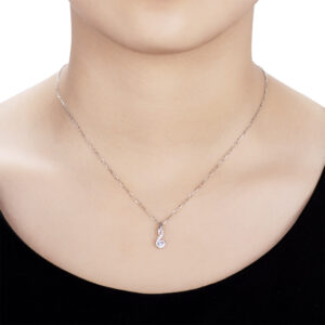 Dây chuyền Mặt đính đá dáng giọt